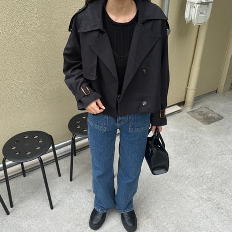 short trench coat