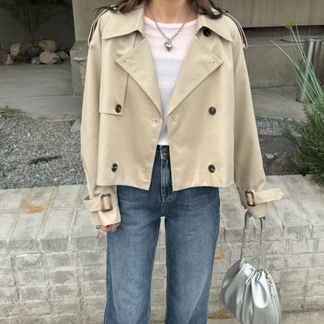 short trench coat