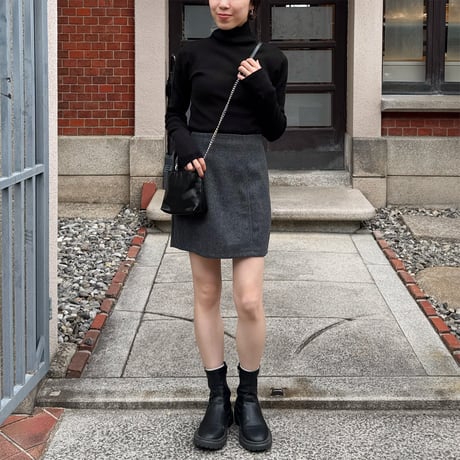 basic turtleneck knit