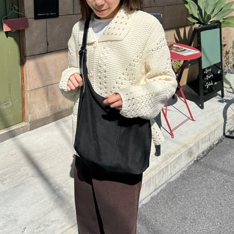 suede touch 2way shoulder bag