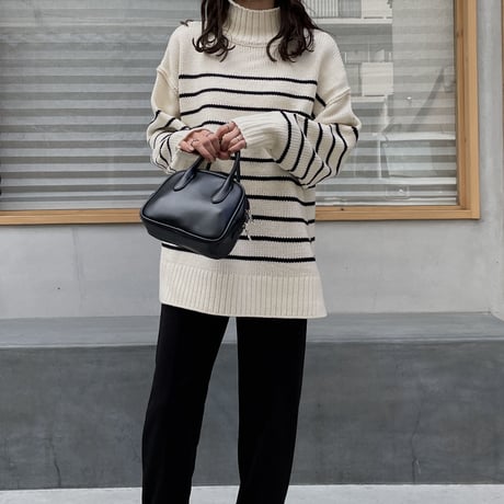 loose border turtle knit