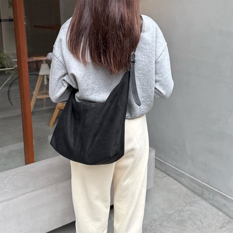 suede touch 2way shoulder bag