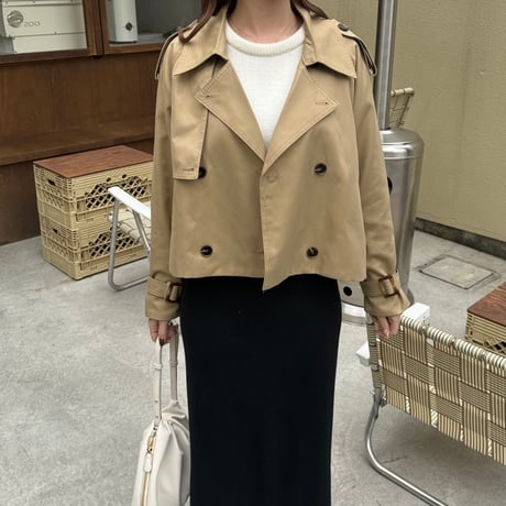 short trench coat