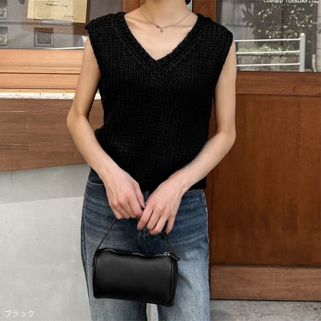 roving knit vest