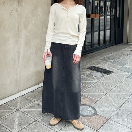 henry neck cut sew
