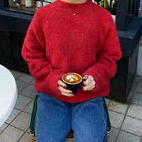 boucle wool knit