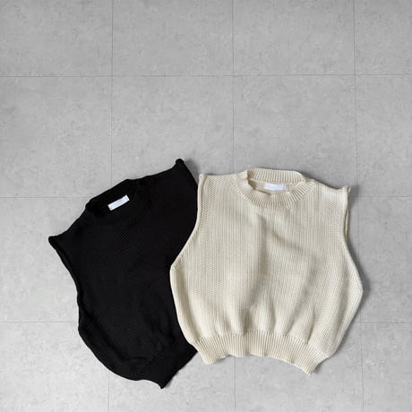 【SAMPLE SALE】summer knit vest