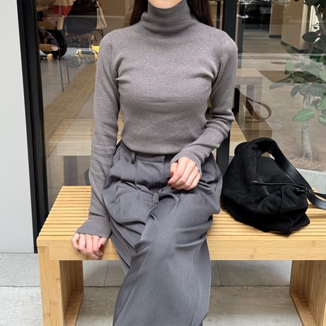 basic turtleneck knit