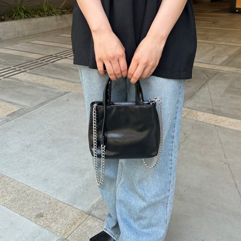 2way mini tote chain bag | LE MORE