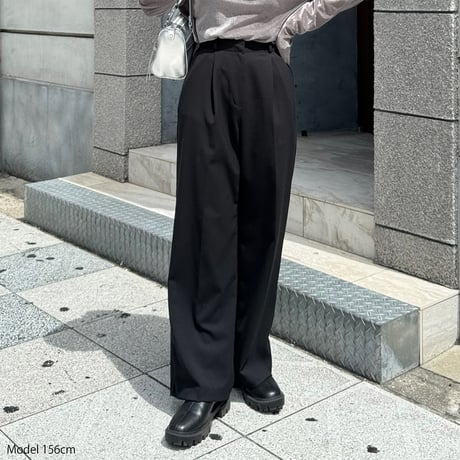 【SAMPLE SALE】straight slacks pants
