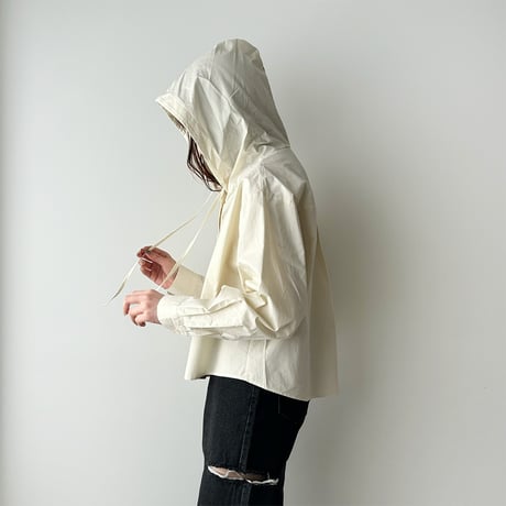 【SAMPLE SALE】hood color shirt