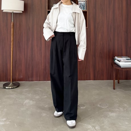 W zip short jacket