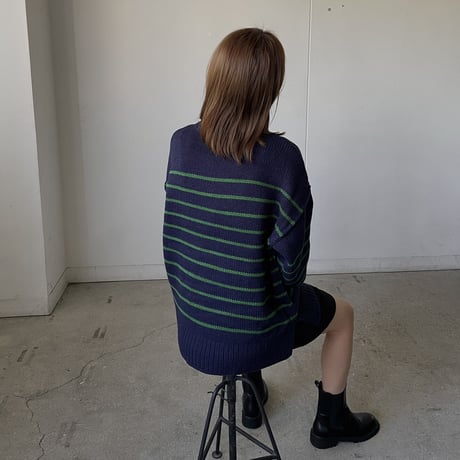loose border turtle knit
