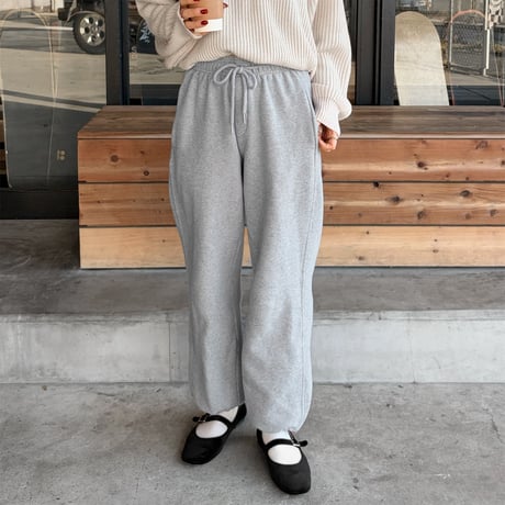 wool lining sweat pants
