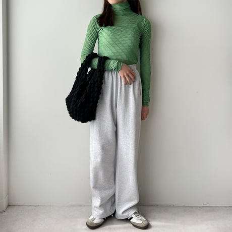 【SAMPLE SALE】sheer wave turtle tops