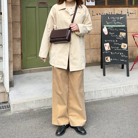 【SAMPLE SALE】soutien collar spring coat