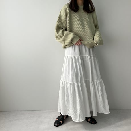 pastel color knit pullover