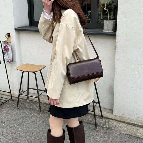 【SAMPLE SALE】rectangle shoulder bag