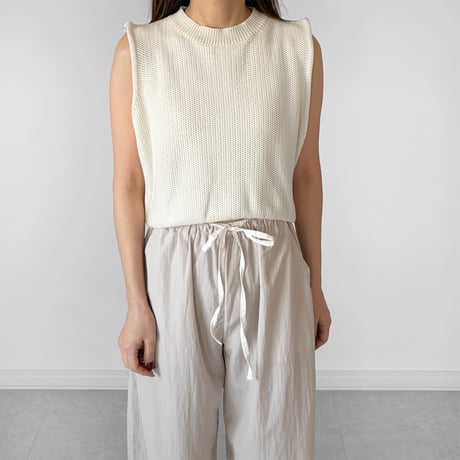 【SAMPLE SALE】summer knit vest