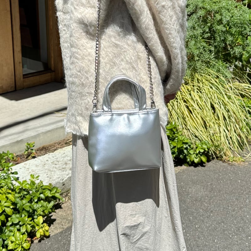 2way mini tote chain bag | LE MORE