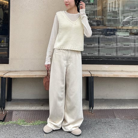 roving knit vest