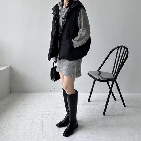 vintage taffeta down vest