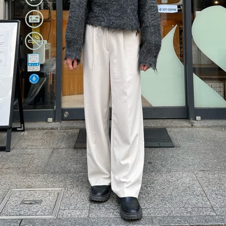 【SAMPLE SALE】straight slacks pants