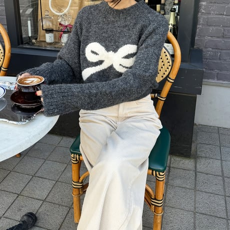 ribbon design knit