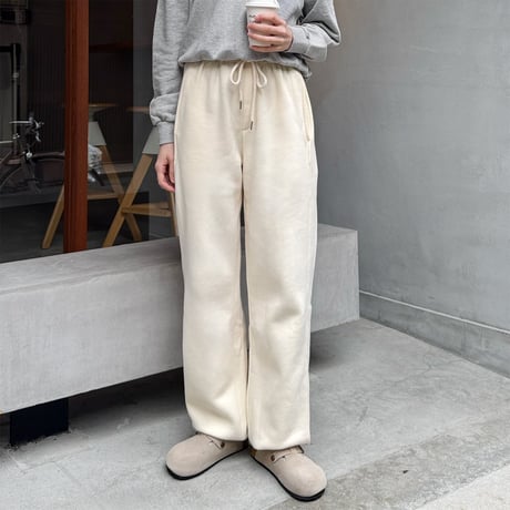 wool lining sweat pants