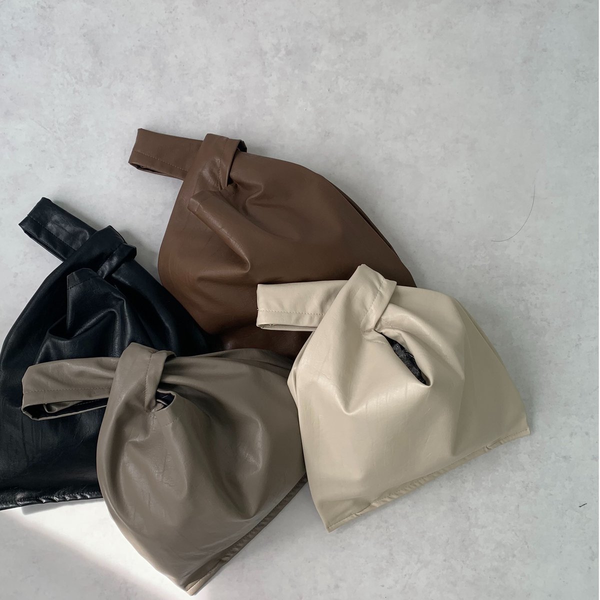 L'or One-handle Square Bag 【Taupe】