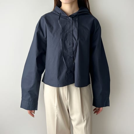 【SAMPLE SALE】hood color shirt