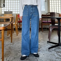 【SAMPLE SALE】pocket denim pants