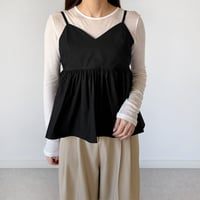 【SAMPLE SALE】gather camisole bustier