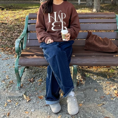 front logo sweat
