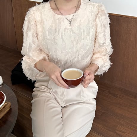 shaggy design blouse