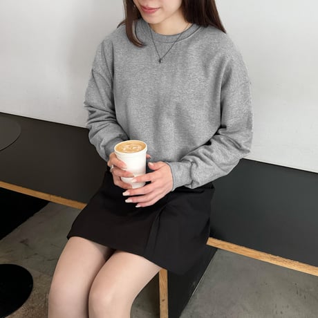 compact sweat pullover