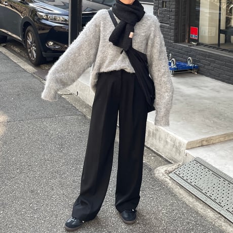 short knit muffler