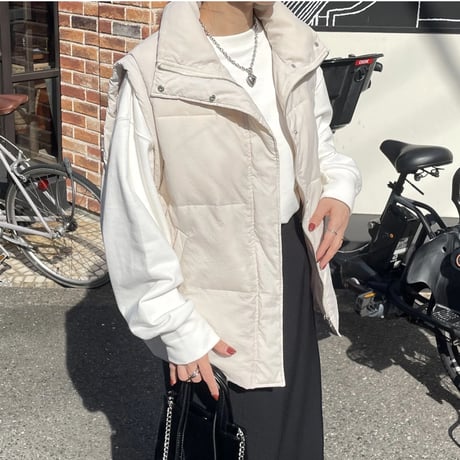 vintage taffeta down vest