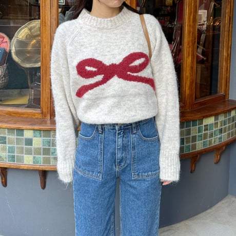ribbon design knit