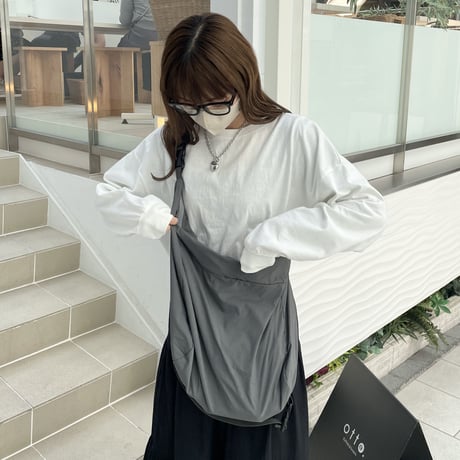 nylon tote shoulder bag