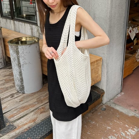 【SAMPLE SALE】mesh tote bag