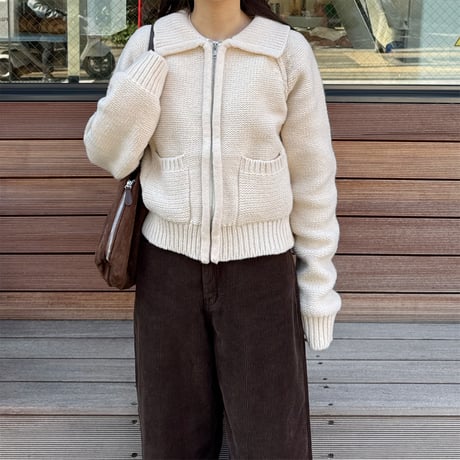 【SAMPLE SALE】one handle gather shoulder bag_suede