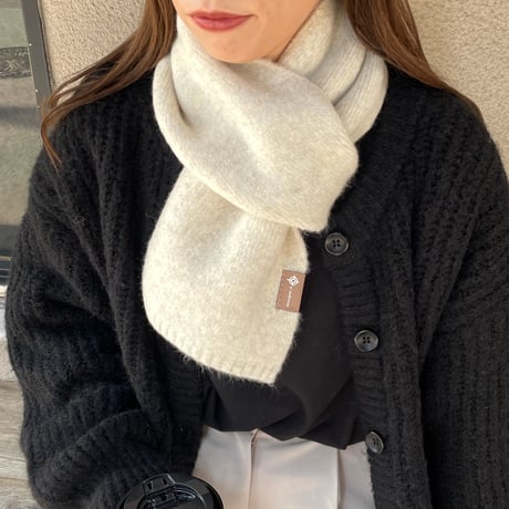 short knit muffler