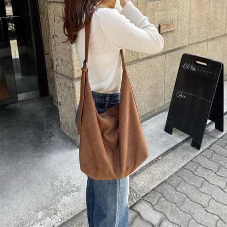 suede touch 2way shoulder bag