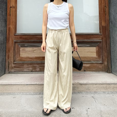 【SAMPLE SALE】simple rib tank