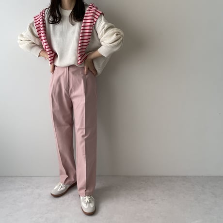 pastel color knit pullover