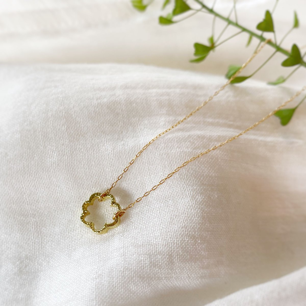 ミモザ ネックレス/イエローゴールド/KAORU | KAIRASHI Online Store