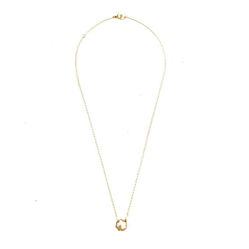 ミモザ ネックレス/ピンクゴールド・ダイヤモンド/KAORU | KAIRASHI