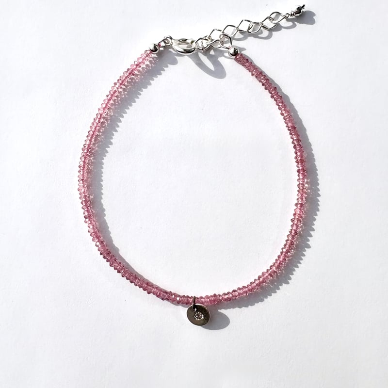 ポメラブ様トルマリンバラ スコロライトブレスレット トルマリンバラ スコロライトブレスレット トルマリンバラ ス