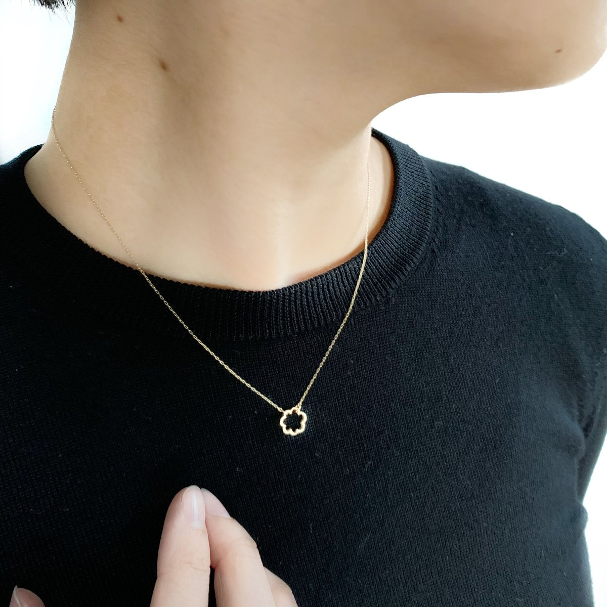 ミモザ ネックレス/イエローゴールド/KAORU | KAIRASHI Online Store